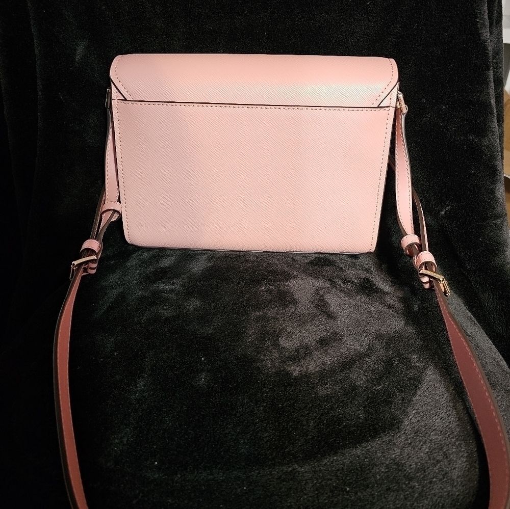 NWT (R$498) Michael Kors Mimi Medium Leather Messenger Bag - Picture 2 of 5